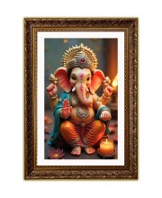 Vertical16X24 Inches Frame Big Photo Frame - 20x28 Inches For Home,Temple & Office Decoration (F10907)