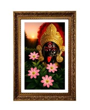 Maa Kaali Big Photo Frame - 20x28 Inches For Home,Temple & Office Decoration (F11167)
