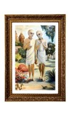 Sri Gaur And Sri Nitai Big Photo Frame - 20x28 Inches For Home,Temple & Office Decoration (F11283)