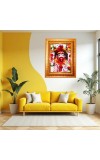 Maa Tara Golden Designer Photo Frame | 12x16 Inch Religious Wall Hanging Frame For Home, Office Decoration and Spiritual Gift Item