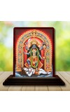 Car Desk/Table Top Maa Kali Matha Wooden Photo Stand 3x4 Inches, Compact & Stylish Spiritual Display For Car, Home & Office (Pack Of 1) (F14140)