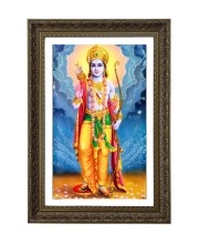 Lord Ram Big Photo Frame - 20x28 Inches For Home,Temple & Office Decoration (F10754)