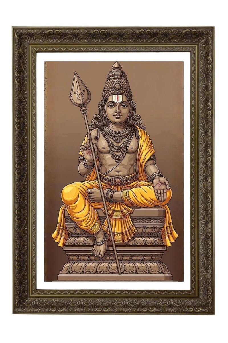 Vertical16X24 Inches Frame Big Photo Frame - 20x28 Inches For Home,Temple & Office Decoration (F11104)