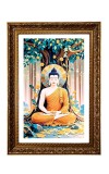 Lord Buddha Big Photo Frame - 20x28 Inches For Home,Temple & Office Decoration (F11142)