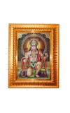 Maa Tara Golden Designer Photo Frame | 10x14 Inch Religious Wall Hanging Frame For Home, Office Decoration and Spiritual Gift Item (M3)