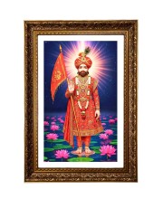 Ramdev Pir Big Photo Frame - 20x28 Inches For Home,Temple & Office Decoration (F11187)