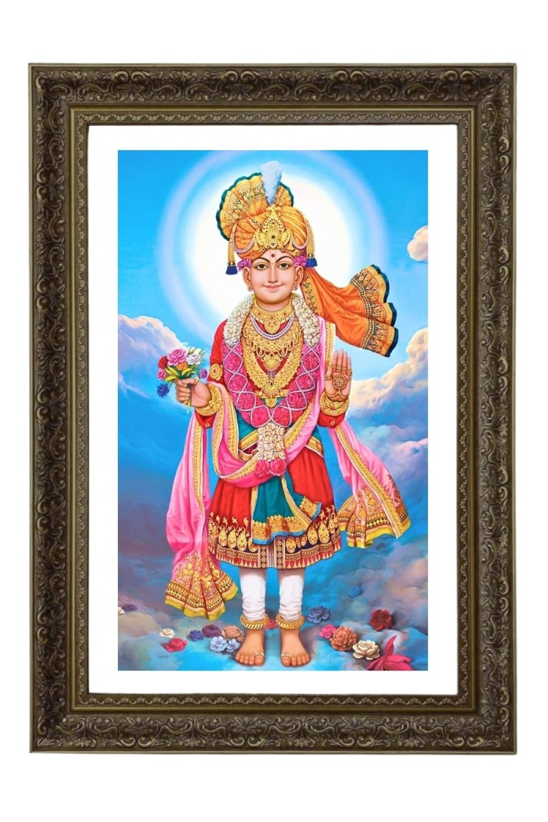 Vertical16X24 Inches Frame Big Photo Frame - 20x28 Inches For Home,Temple & Office Decoration (F10850)