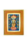 Avataar DashAvataara Photo Frame 16x20 Inches-Brown Wooden Frame For Home, Office & Temple Decoration And Gifting (F6430)