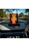 Car Desk/Table Top Lord Ganesha Wooden Photo Stand â€“ 3x4 Inches, Compact & Stylish Spiritual Display For Car, Home & Office (Pack Of 1) (F15075)