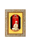 Sant Dnyaneshwar Spiritual Guru Digital Photo In Designer Frame, Size 12x18 Inch | Hindu Religious Picture For Home Temple, Office & Gift | Wall Art & Pooja Decor (F10417)