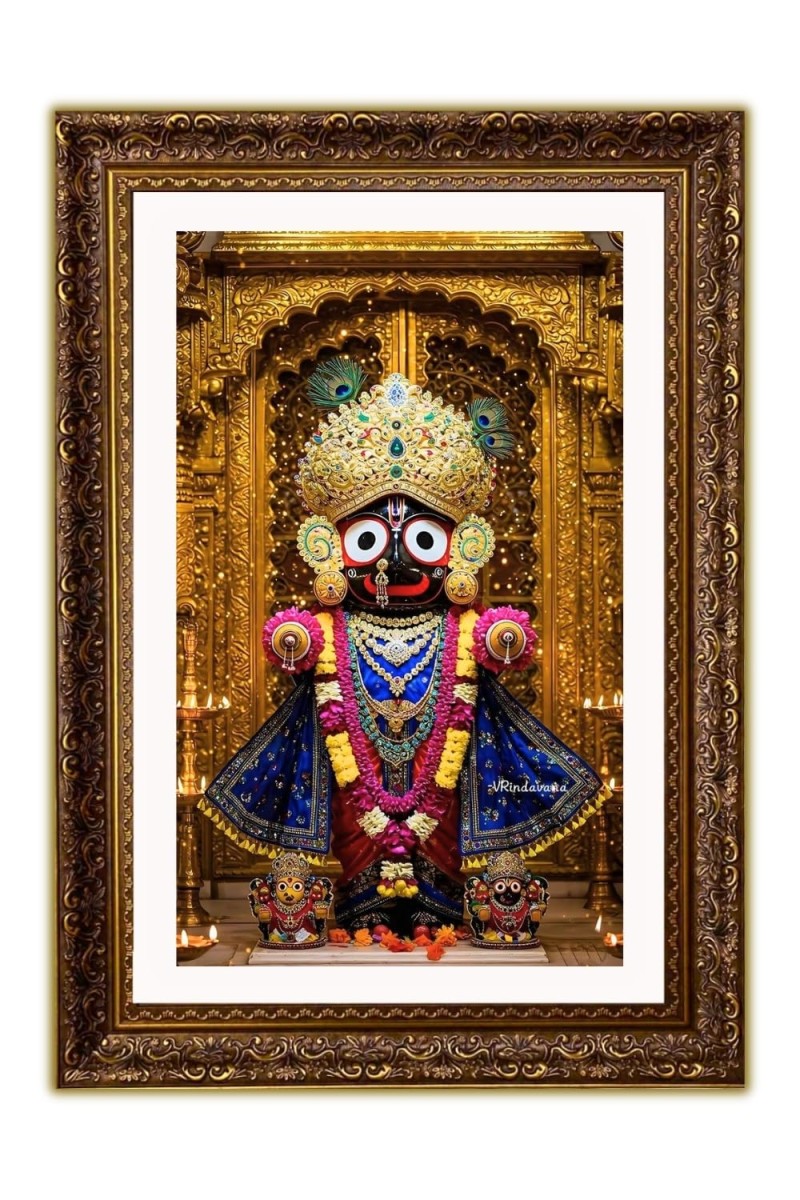 Vertical16X24 Inches Frame Big Photo Frame - 20x28 Inches For Home,Temple & Office Decoration (F10944)