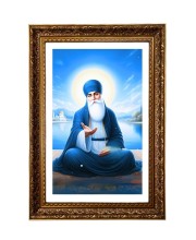 Gruru Nanak Big Photo Frame - 20x28 Inches For Home,Temple & Office Decoration (F11253)