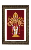 Lord Murugan Big Photo Frame - 20x28 Inches For Home,Temple & Office Decoration (F10652)