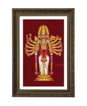 Lord Murugan Big Photo Frame - 20x28 Inches For Home,Temple & Office Decoration (F10652)