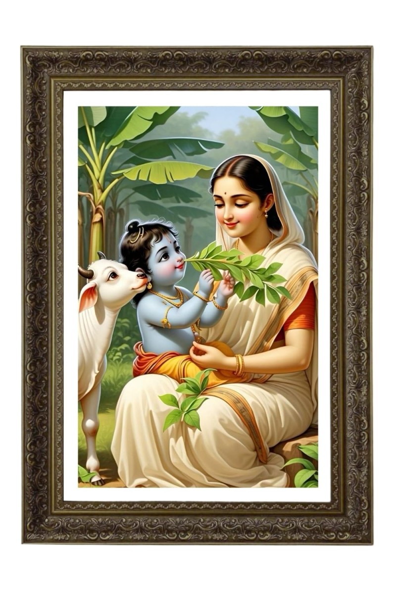 Vertical16X24 Inches Frame Big Photo Frame - 20x28 Inches For Home,Temple & Office Decoration (F10965)