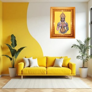 Lord Dhanvantari Golden Designer Photo Frame | 10x14 Inch Religious Wall Hanging Frame For Home & Office Decoration | Hindu Deity Spiritual Gift Item Lord Dhanvantari Golden Designer Photo Frame | 10x14 Inch Religious Wall Hanging Frame For Home & Office Decoration | Hindu Deity Spiritual Gift Item