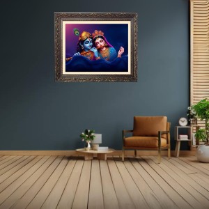 Divine Radha krishna Big Photo Frame - 18x22 Inches for Home,Temple & Office Decoration Divine Radha krishna Big Photo Frame - 18x22 Inches for Home,Temple & Office Decoration