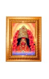 Maa Tara Golden Designer Photo Frame | 10x14 Inch Religious Wall Hanging Frame For Home, Office Decoration and Spiritual Gift Item