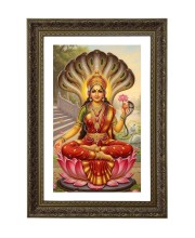 Maa Manasha Devi Big Photo Frame - 20x28 Inches For Home,Temple & Office Decoration (F11004)