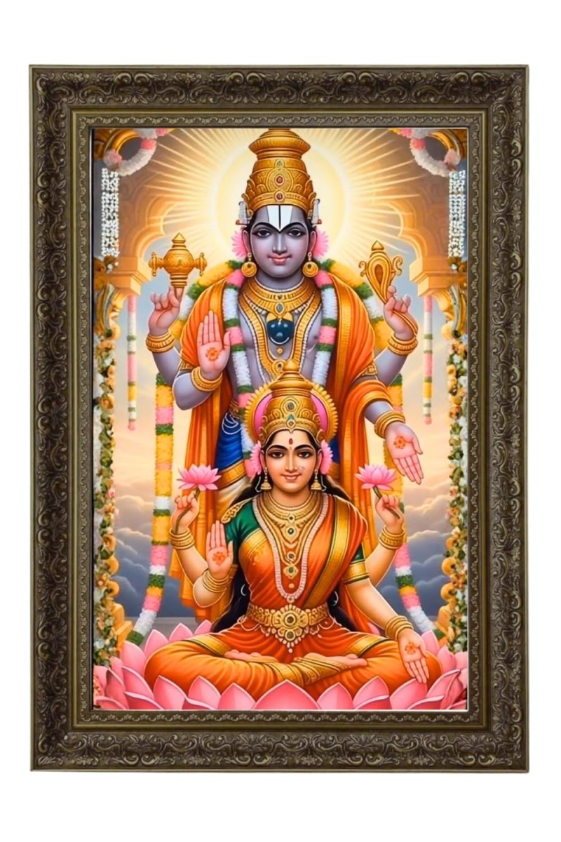 Vertical16X24 Inches Frame Big Photo Frame - 20x28 Inches For Home,Temple & Office Decoration (F10875)