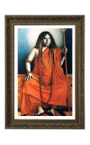 Swami Pranavananda Big Photo Frame - 20x28 Inches For Home,Temple & Office Decoration (F11083)