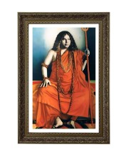 Swami Pranavananda Big Photo Frame - 20x28 Inches For Home,Temple & Office Decoration (F11083)