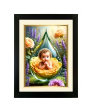 Baby Photo Frame For Pregnant Women (12x16 Inch) ?? Maternity Milestone Memory Frame For Sonogram, Baby Bump & Pregnancy Journey | Keepsake Gift For Mom-to-Be (F12548)