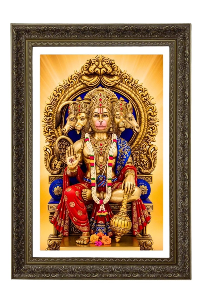 Vertical16X24 Inches Frame Big Photo Frame - 20x28 Inches For Home,Temple & Office Decoration (F10963)