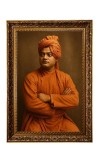 Swami Vivekananda Big Photo Frame - 20x28 Inches For Home,Temple & Office Decoration (F11172)