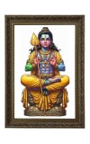 Lord Murugan Big Photo Frame - 20x28 Inches For Home,Temple & Office Decoration (F11015)