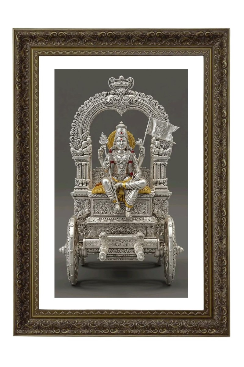 Vertical16X24 Inches Frame Big Photo Frame - 20x28 Inches For Home,Temple & Office Decoration (F11105)