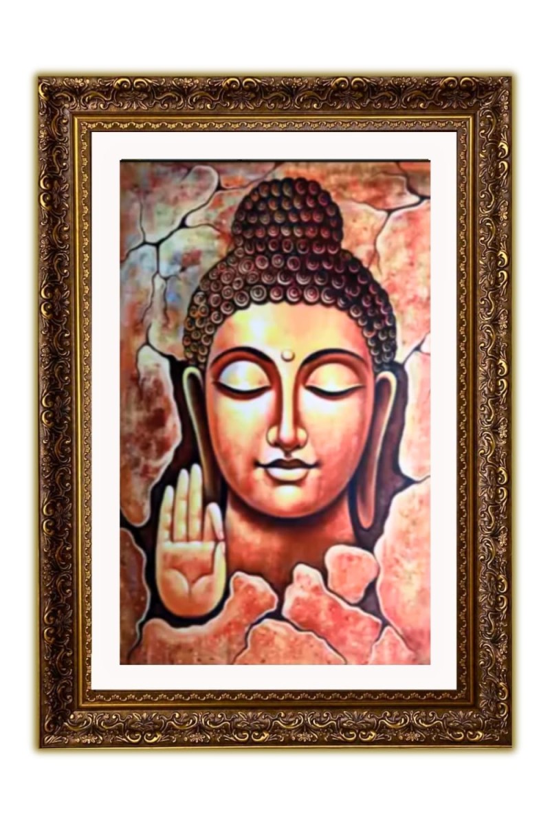 Vertical16X24 Inches Frame Big Photo Frame - 20x28 Inches For Home,Temple & Office Decoration (F10901)