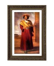 Vertical16X24 Inches Frame Big Photo Frame - 20x28 Inches For Home,Temple & Office Decoration (F10820)