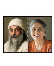 Acharya Rajneesh (Oshoo) &Maa Anand Sheela Laminated Photo - 7x9 Inches, Divine Blessings For Home & Office And Temple Decoration (F16332)