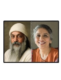 Acharya Rajneesh (Oshoo) &Maa Anand Sheela Laminated Photo - 7x9 Inches, Divine Blessings For Home & Office And Temple Decoration (F16332)