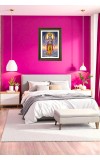 Lord Vishnu Big Photo Frame - 20x28 Inches For Home,Temple & Office Decoration (F10746)
