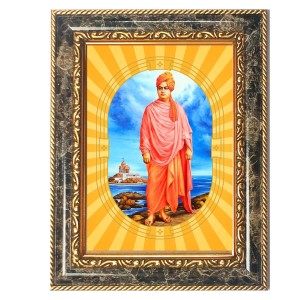 Swami Vivekananda Spiritual Guru Digital Photo In Designer Frame, Size 8x12 Inch | Hindu Religious Picture For Home Temple, Office & Gift | Wall Art & Pooja Decor (F10439) Swami Vivekananda Spiritual Guru Digital Photo In Designer Frame, Size 8x12 Inch | Hindu Religious Picture For Home Temple, Office & Gift | Wall Art & Pooja Decor (F10439)