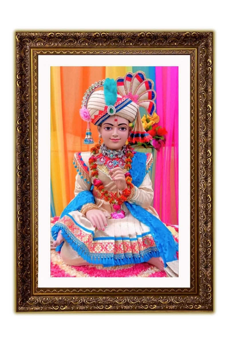 Vertical16X24 Inches Frame Big Photo Frame - 20x28 Inches For Home,Temple & Office Decoration (F10886)