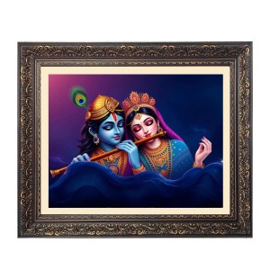 Divine Radha krishna Big Photo Frame - 18x22 Inches for Home,Temple & Office Decoration Divine Radha krishna Big Photo Frame - 18x22 Inches for Home,Temple & Office Decoration