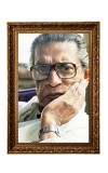 Satyajit Ray Big Photo Frame - 20x28 Inches For Home,Temple & Office Decoration (F11242)