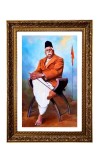 Bhagat Singh Big Photo Frame - 20x28 Inches For Home,Temple & Office Decoration (F11170)