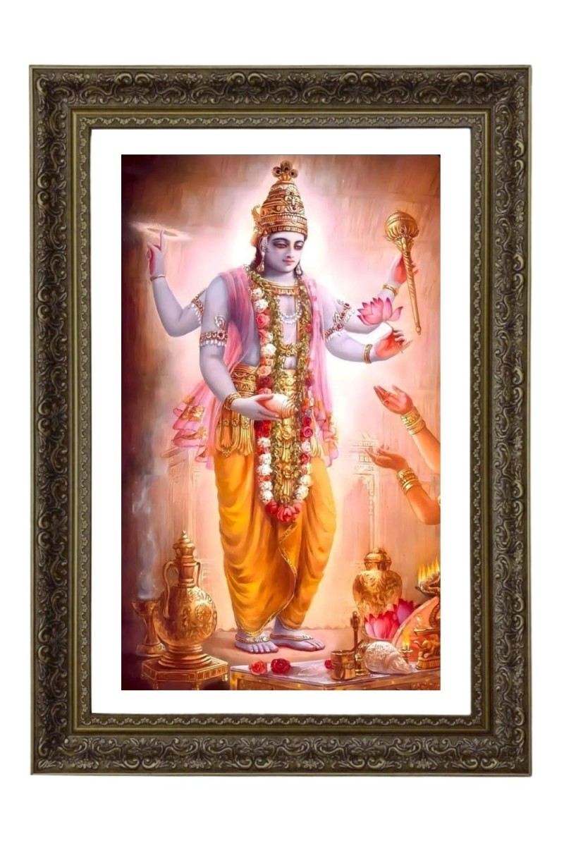 Vertical16X24 Inches Frame Big Photo Frame - 20x28 Inches For Home,Temple & Office Decoration (F10873)