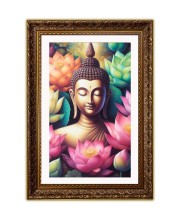 Vertical16X24 Inches Frame Big Photo Frame - 20x28 Inches For Home,Temple & Office Decoration (F10920)