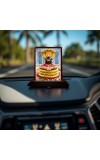 Car Desk/Table Top Jyothirlingam Wooden Photo Stand 3x4 Inches, Compact & Stylish Spiritual Display For Car, Home & Office (Pack Of 1) (F14472)
