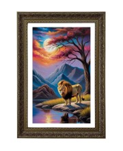 Vertical16X24 Inches Frame Big Photo Frame - 20x28 Inches For Home,Temple & Office Decoration (F10770)