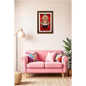 Vertical16X24 Inches Frame Big Photo Frame - 20x28 Inches For Home,Temple & Office Decoration (F10881)