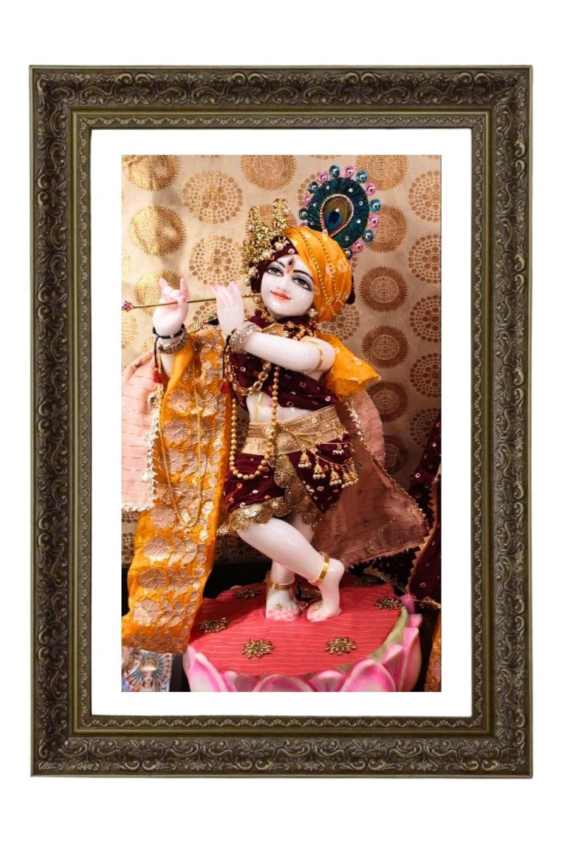 Vertical16X24 Inches Frame Big Photo Frame - 20x28 Inches For Home,Temple & Office Decoration (F10826)