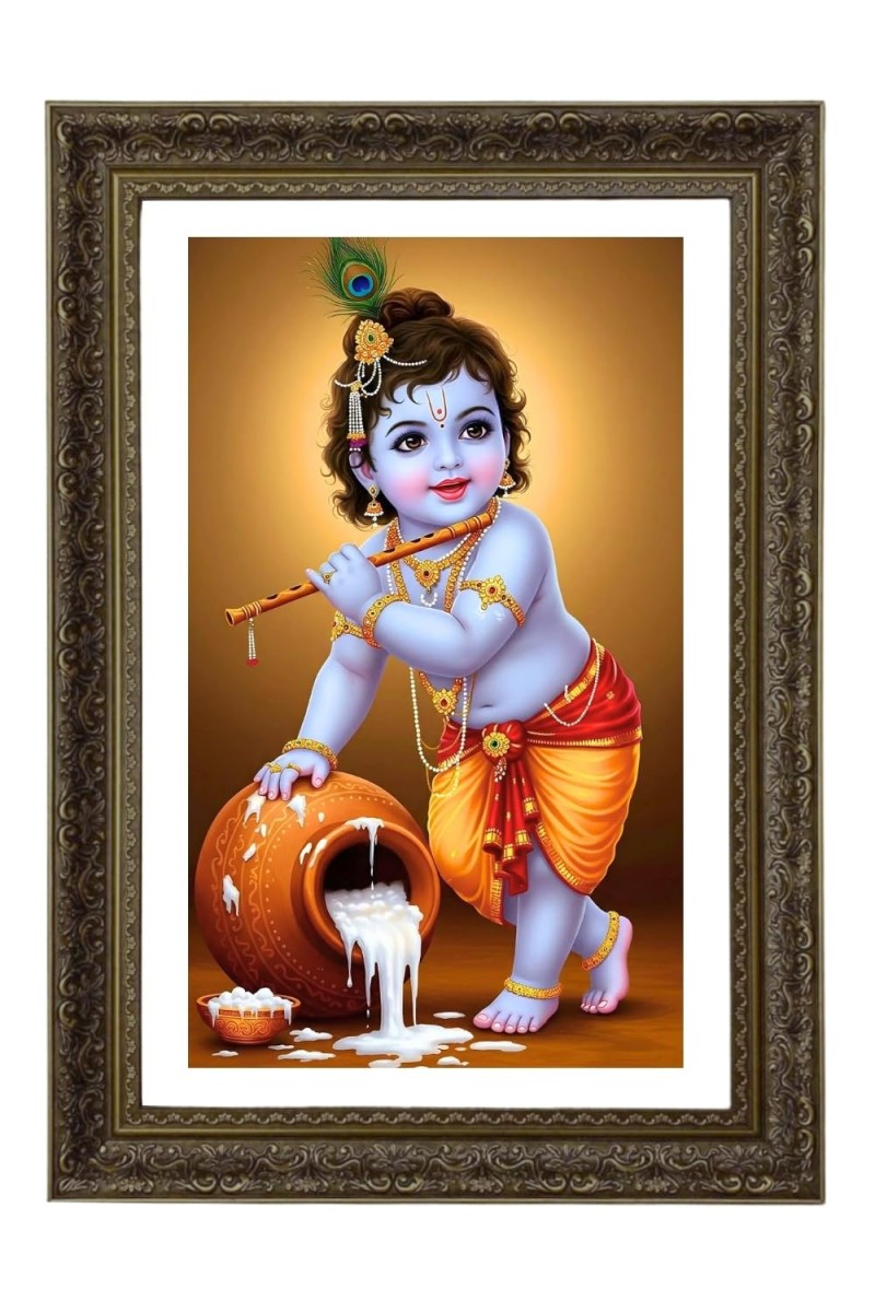 Vertical16X24 Inches Frame Big Photo Frame - 20x28 Inches For Home,Temple & Office Decoration (F10869)