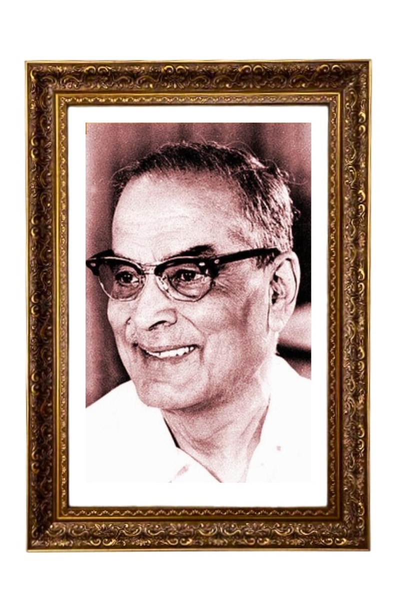 Dr. Bidhan Chandra Roy Big Photo Frame - 20x28 Inches For Home,Temple & Office Decoration (F11243)