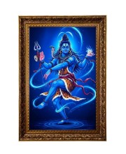 Maheshwar Baba Big Photo Frame - 20x28 Inches For Home,Temple & Office Decoration (F11180)